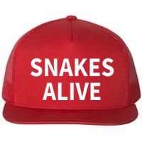 Snakes Alive Flat Bill Trucker Hat