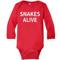 Snakes Alive Baby Long Sleeve Bodysuit