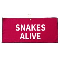 Snakes Alive Large Microfiber Waffle Golf Towel