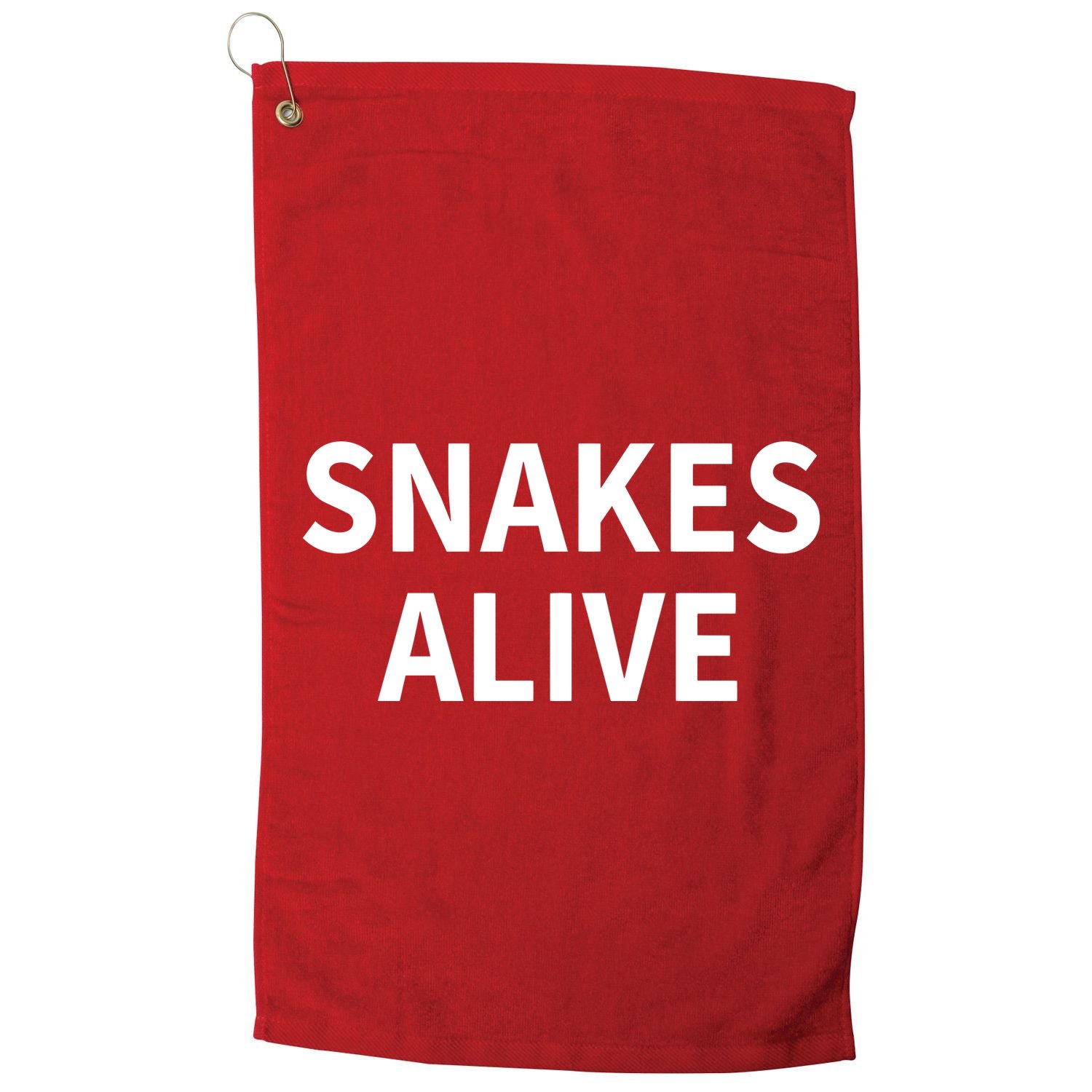 Snakes Alive Golf Towel