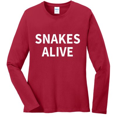 Snakes Alive Ladies Long Sleeve Shirt