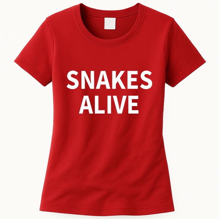 Snakes Alive Womens T-Shirt
