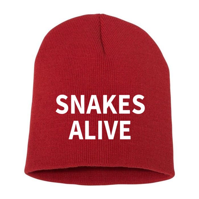 Snakes Alive Short Acrylic Beanie