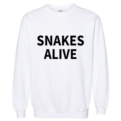 Snakes Alive Garment-Dyed Sweatshirt