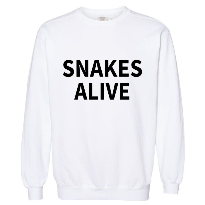 Snakes Alive Garment-Dyed Sweatshirt