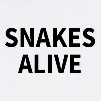 Snakes Alive Garment-Dyed Sweatshirt