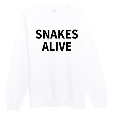 Snakes Alive Premium Crewneck Sweatshirt