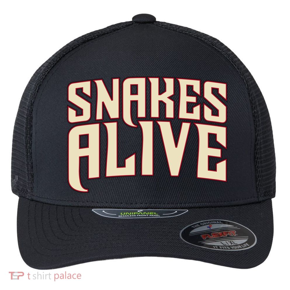 Snakes Alive Flexfit Unipanel Trucker Cap