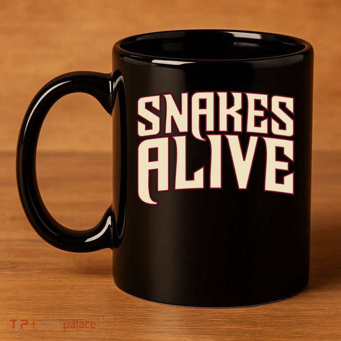Snakes Alive 11oz C Handle Ceramic Mug