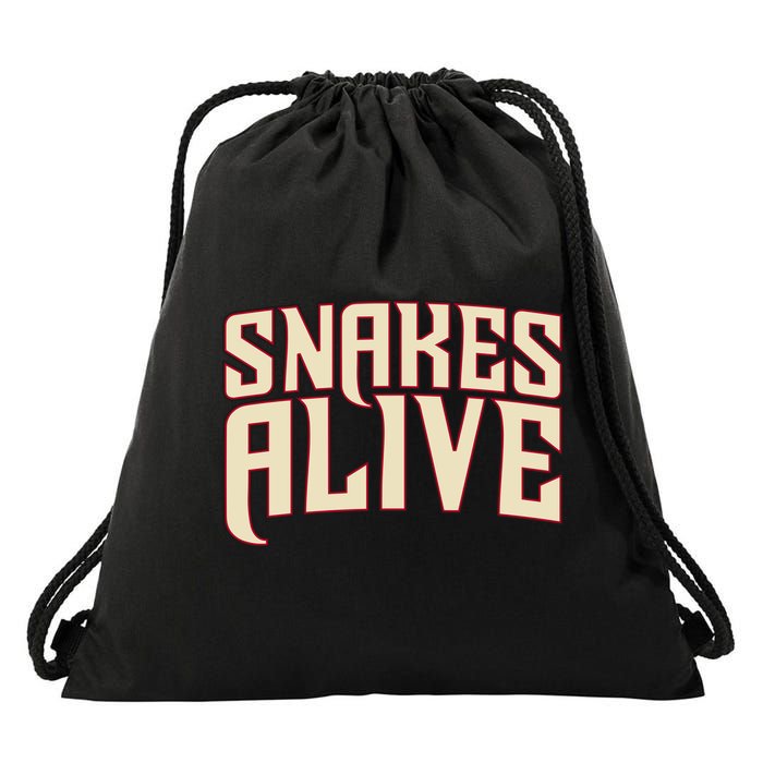 Snakes Alive Drawstring Bag