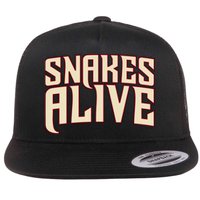 Snakes Alive Flat Bill Trucker Hat