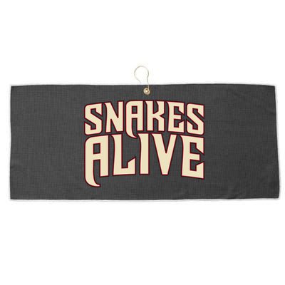 Snakes Alive Large Microfiber Waffle Golf Towel