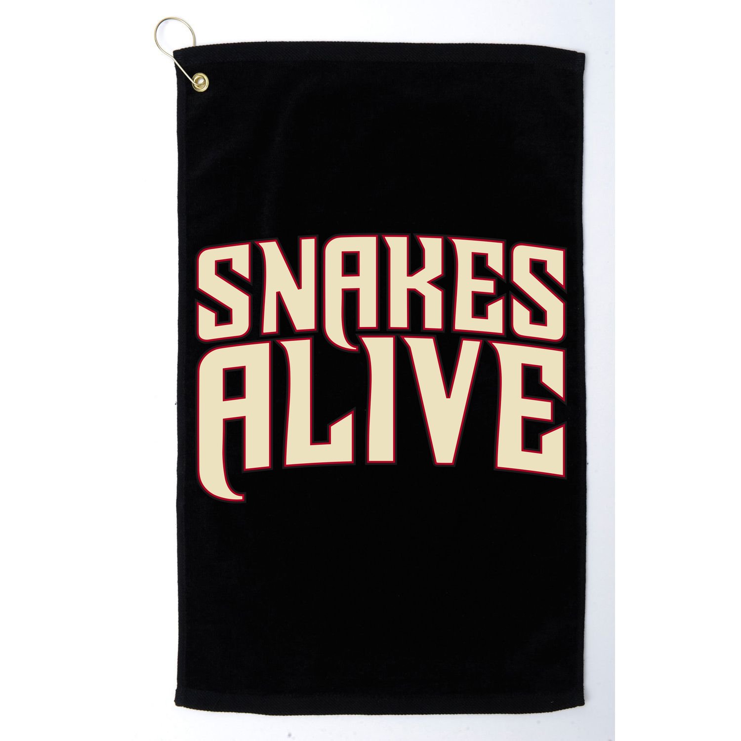 Snakes Alive Golf Towel