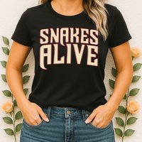 Snakes Alive Womens T-Shirt
