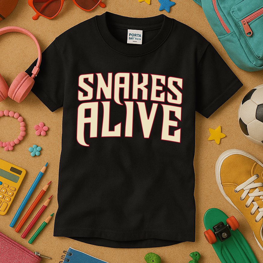 Snakes Alive Kids T-Shirt
