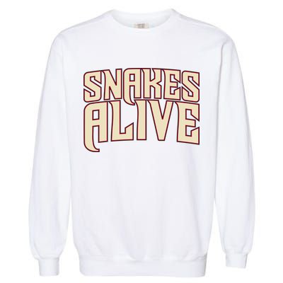 Snakes Alive Garment-Dyed Sweatshirt