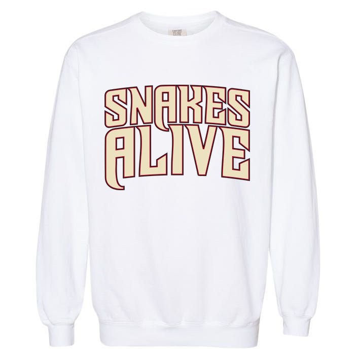 Snakes Alive Garment-Dyed Sweatshirt