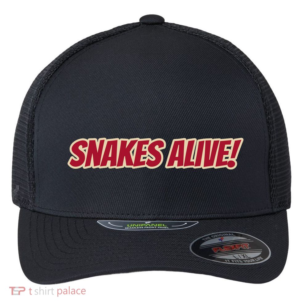 Snakes Alive Flexfit Unipanel Trucker Cap