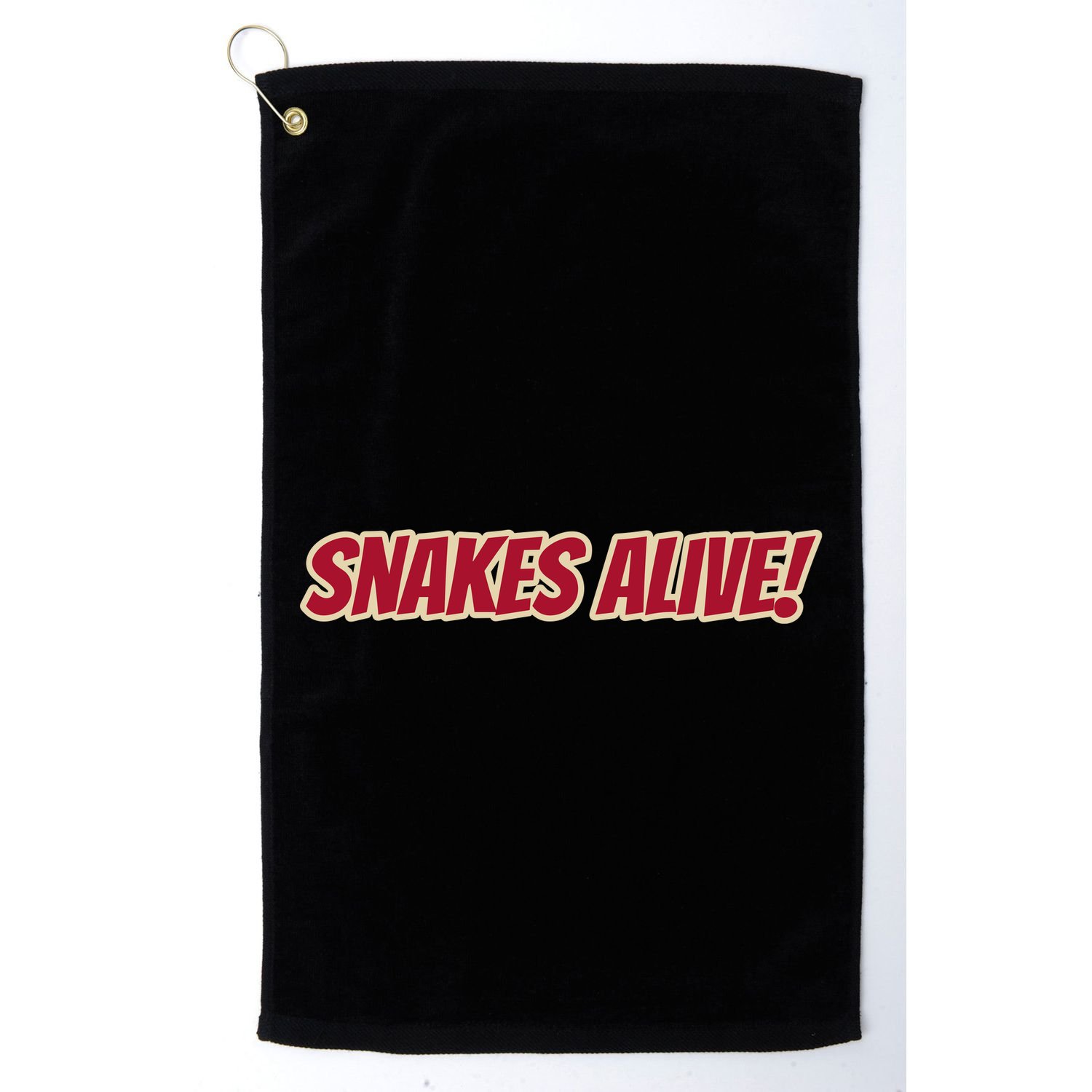 Snakes Alive Golf Towel
