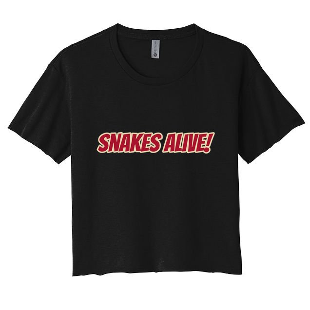 Snakes Alive Crop Top
