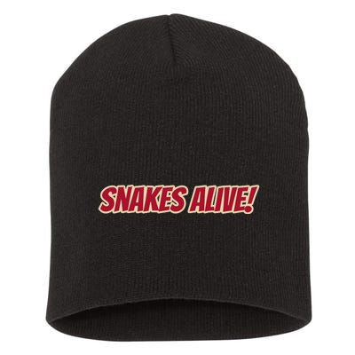 Snakes Alive Short Acrylic Beanie