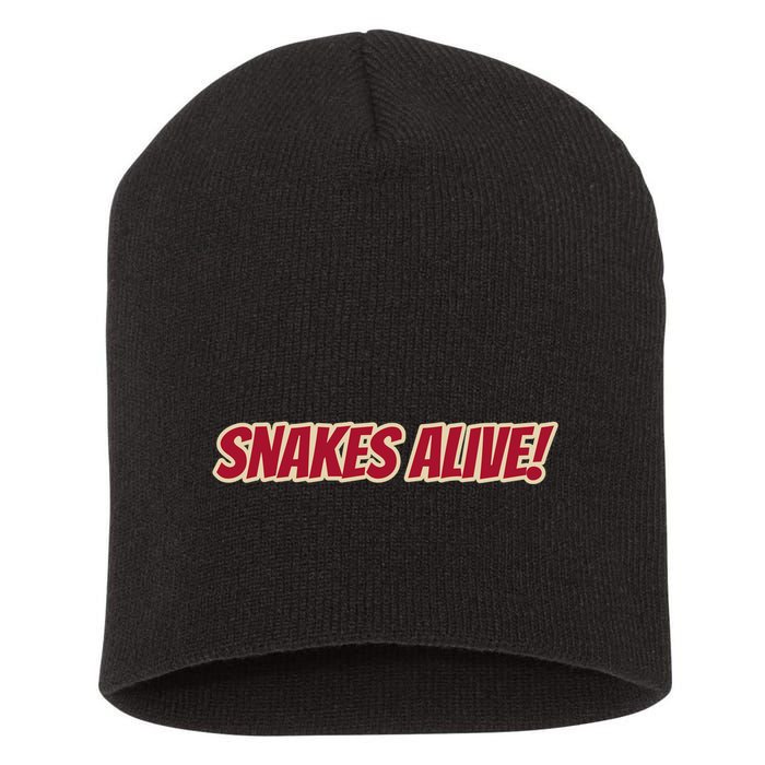 Snakes Alive Short Acrylic Beanie