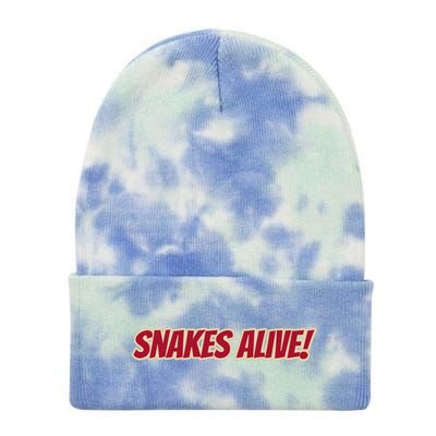 Snakes Alive Tie Dye 12in Knit Beanie