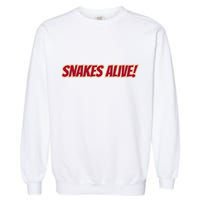 Snakes Alive Garment-Dyed Sweatshirt