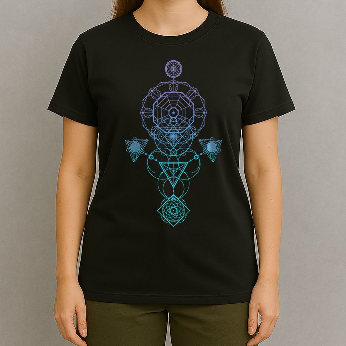 Starseed Activation Sacred Geometry T-Shirt