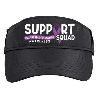 Support Awareness Squad I CM Cerebellum Chiari Malformation Adult Drive Performance Visor