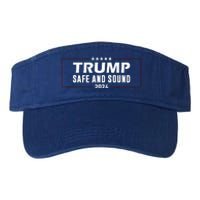 Safe And Sound Trump 2024 Valucap Bio-Washed Visor