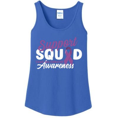 Support Awareness Squad I CM Cerebellum Chiari Malformation Ladies Essential Tank