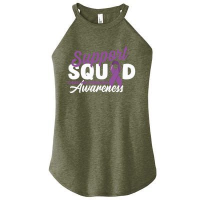 Support Awareness Squad I CM Cerebellum Chiari Malformation Women’s Perfect Tri Rocker Tank