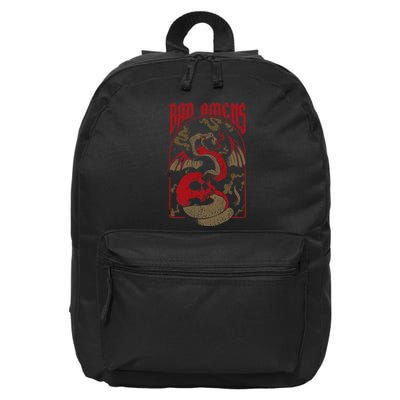 Snake And Skull 16 in Basic Backpack