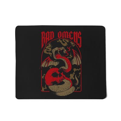 Snake And Skull Mousepad