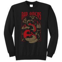 Snake And Skull Tall Sweatshirt