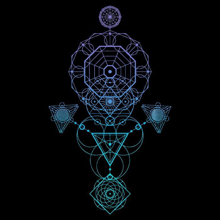 Starseed Activation Sacred Geometry Doggie Tank
