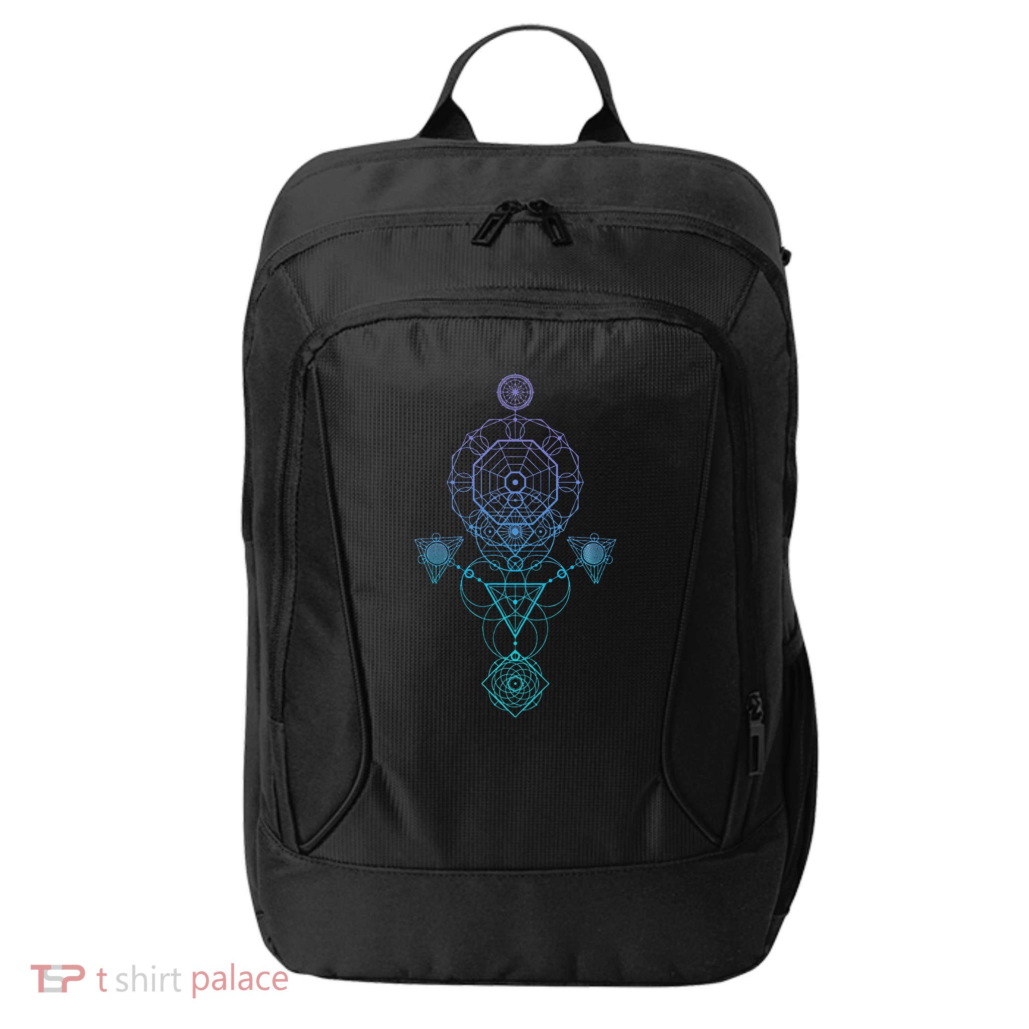 Starseed Activation Sacred Geometry City Backpack