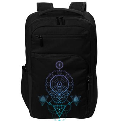 Starseed Activation Sacred Geometry Impact Tech Backpack