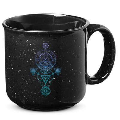 Starseed Activation Sacred Geometry 15oz Campfire Ceramic Mug