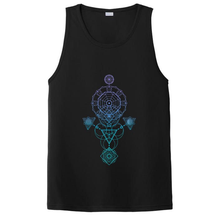 Starseed Activation Sacred Geometry PosiCharge Competitor Tank