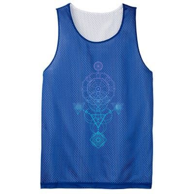 Starseed Activation Sacred Geometry Mesh Reversible Basketball Jersey Tank