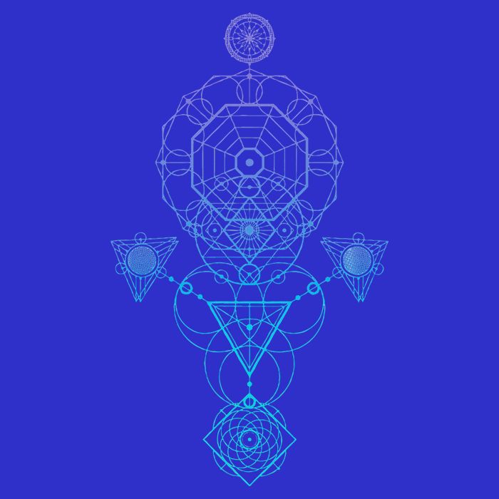 Starseed Activation Sacred Geometry Tall Sweatshirt