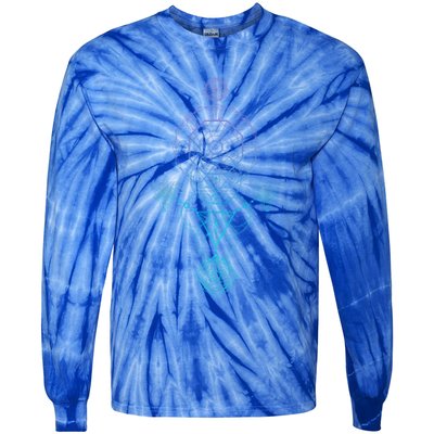 Starseed Activation Sacred Geometry Tie-Dye Long Sleeve Shirt