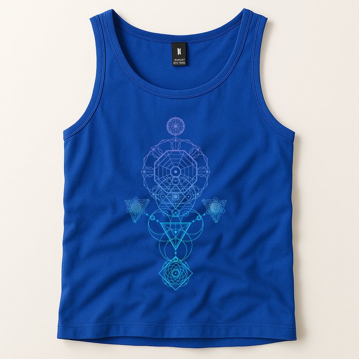 Starseed Activation Sacred Geometry Tank Top