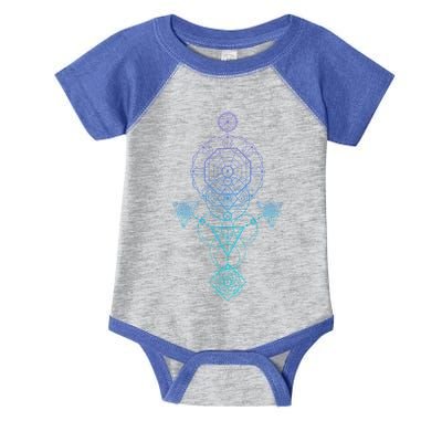 Starseed Activation Sacred Geometry Infant Baby Jersey Bodysuit