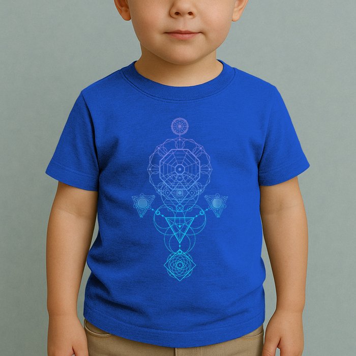 Starseed Activation Sacred Geometry Toddler T-Shirt