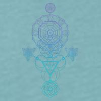 Starseed Activation Sacred Geometry Sueded Cloud Jersey T-Shirt