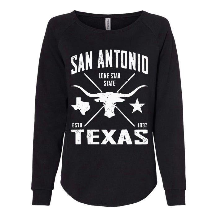 San Antonio Womens California Wash Sweatshirt