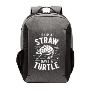 Skip A Straw Save A Turtle Gift For Ocean Animal Lovers Great Gift Vector Backpack